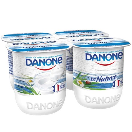 DANONE Yaourt Nature - 4x125g