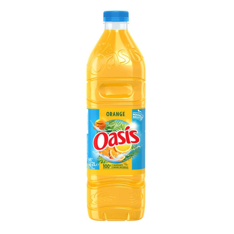 OASIS Boisson oranges sans bulles - 2L