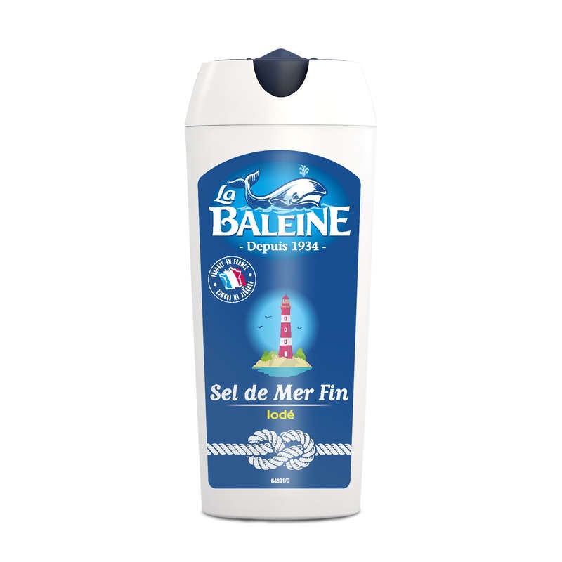 LA BALEINE Sel de mer fin - 125g