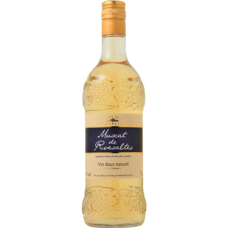 CLUB DES SOMMELIERS Muscat de Rivesaltes - 75cl