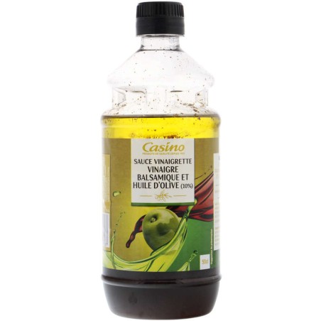 CASINO Vinaigrette balsamique huile d’olive - 50cl