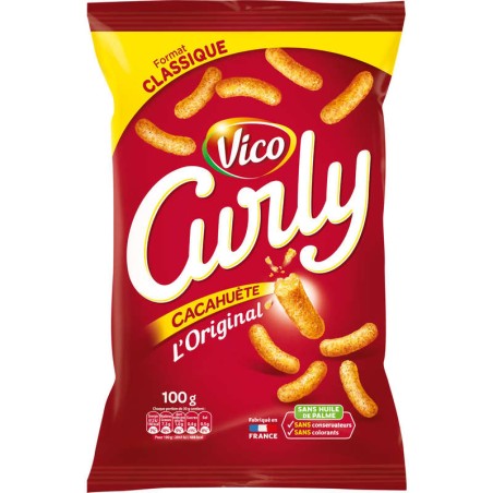 CURLY Cacahuète - 100g