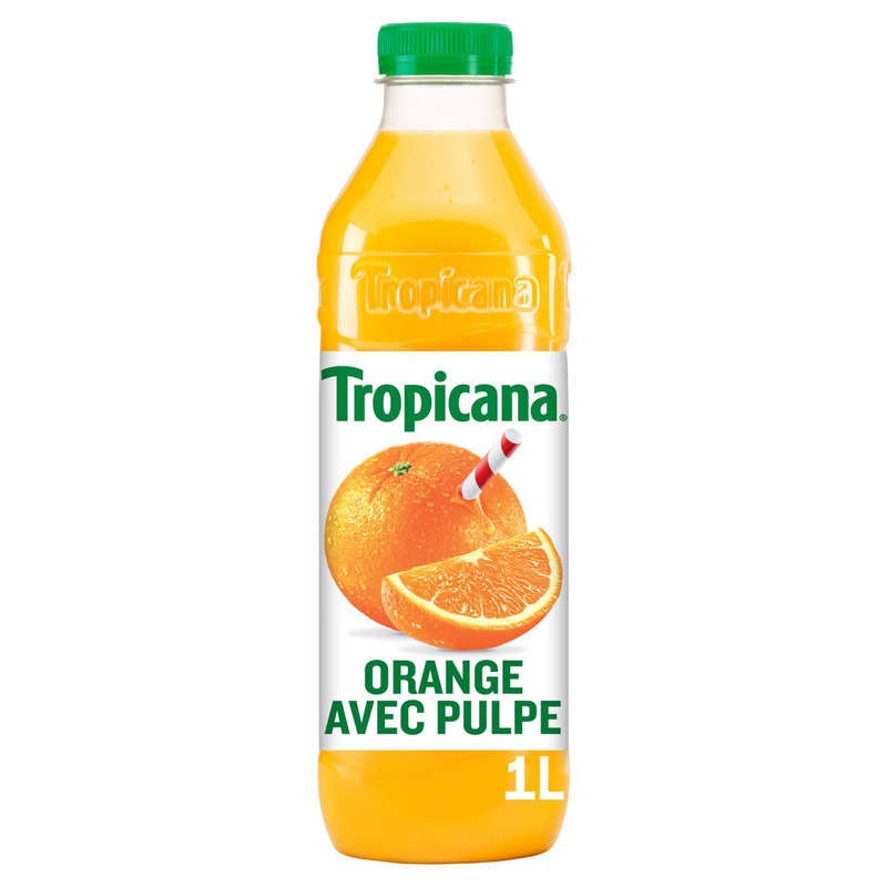 TROPICANA Jus d'orange pulpe - 1L