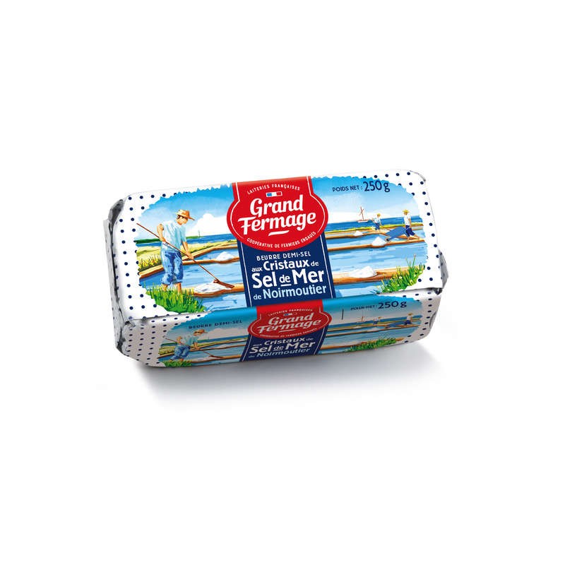 GRAND FERMAGE Beurre salé Noirmoutier - 250g