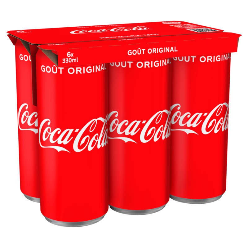 COCA COLA Original boites - 6x33cl