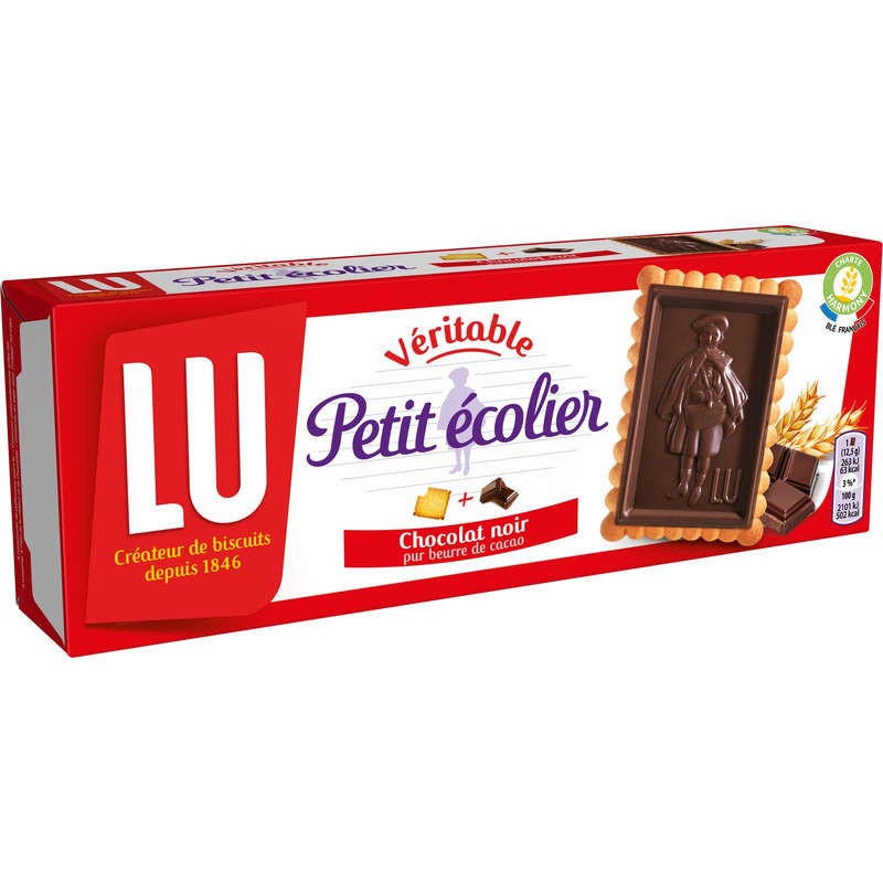 PETIT ECOLIER Petits-beurre chocolat noir - 150g