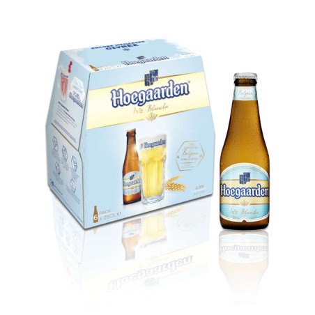 HOEGAARDEN Bière blanche 4.9° - 6x25cl