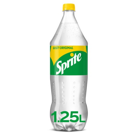 SPRITE Boisson saveur citron et citron vert - 1.25L