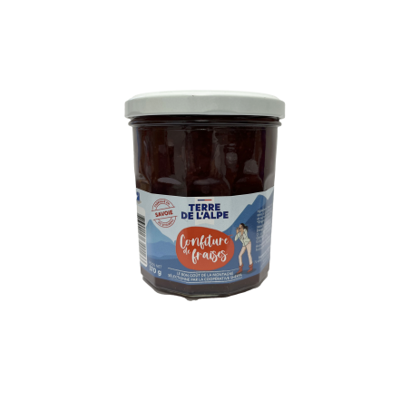 TERRE DE L'ALPE Confiture de Fraise  - 370g