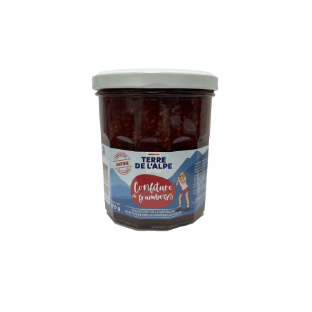 TERRE DE L'ALPE Confiture de Framboise  - 370g