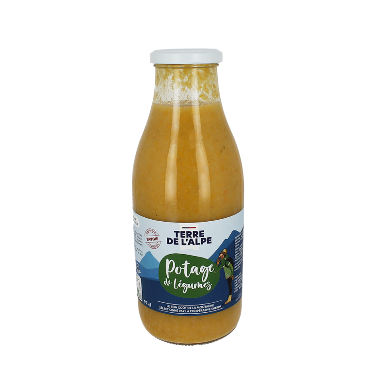 TERRE DE L'ALPE Soupe de Légumes - 970ml