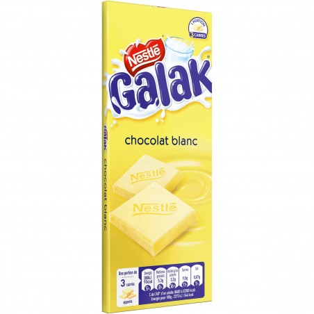 NESTLÉ Chocolat Blanc Galak - 100g