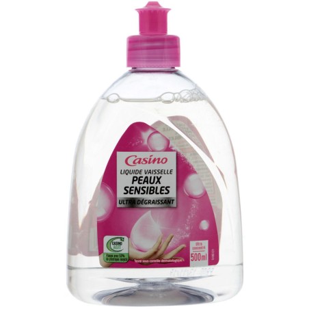 CASINO Liquide Vaiselle Micro Peaux sensibles - 500ml